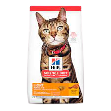 Hills Science Diet Adulto Feline Light 4lbs