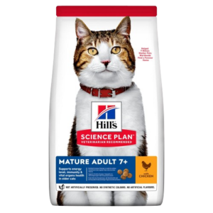Hills Science Diet Adult 7+ Feline 4lbs