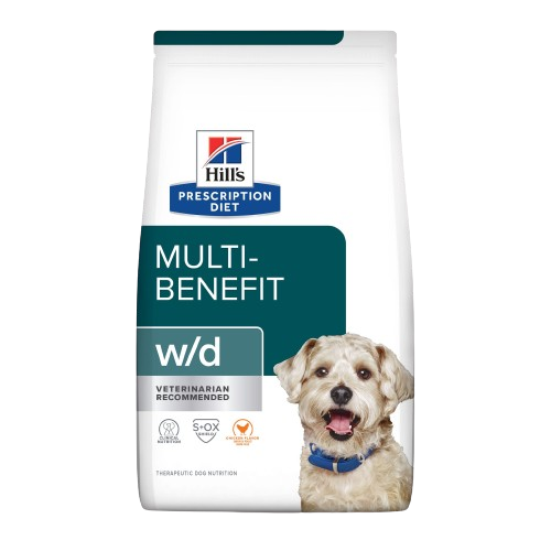 Hills Prescription Diet w/d Multi-Benefit Canine 17.6lbs