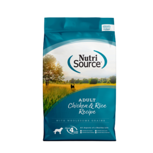 Nutri source perro adulto pollo y arroz 12lbs