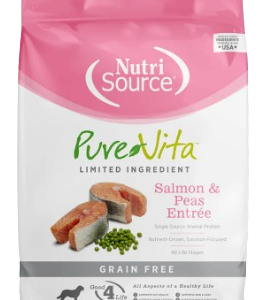 Nutri Source Pure Vita Salmón y Guisantes 12lbs