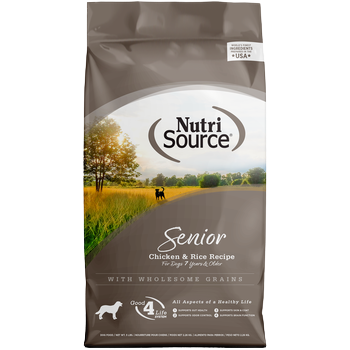 Nutri Source Senior Pollo y Arroz 4lbs