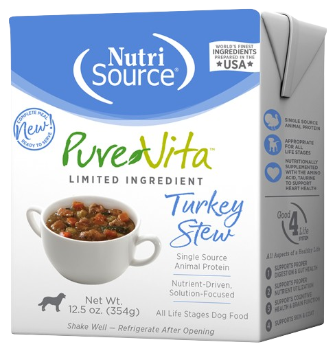 Nutri Source T-Pack Pure Vita Pavo 12.5oz