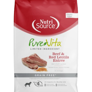 Nutri Source Pure Vita Res y Lentejas 12lbs