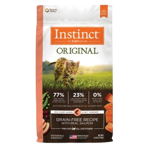 Instinct Original Gato Adulto - Salmón Grain Free 10lbs