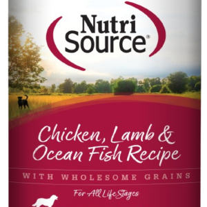 Nutri Source Comida Húmeda para Perro sabor pollo, cordero y pescado (lata) 368gr