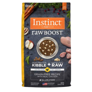 Instinct Raw Boost Perro – Pollo Grain Free 4lbs