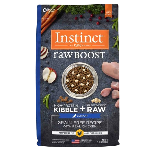 Instinct Raw Boost Perro Senior – Pollo Grain Free 21lbs