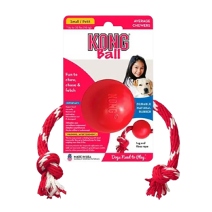 Kong Ball With Rope Small