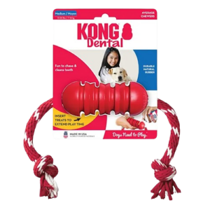 Kong Dental With Rope Mediano