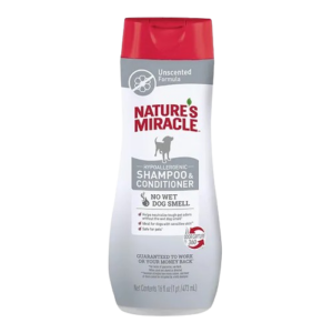 Natures Miracle - Shampoo y Acondicionador Hypoallergenic 16oz