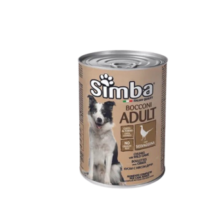 Simba Lata para Perro - Aves de caza 450g