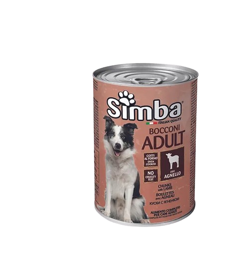 Simba Lata para Perro - Cordero 450g