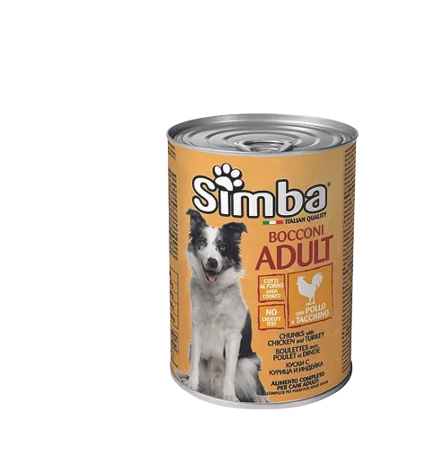 Simba Lata para Perro - Pollo y Pavo 450g