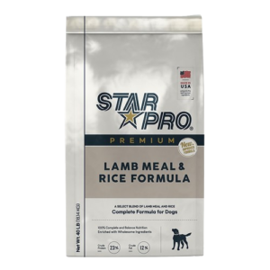 Star Pro Cordero y Arroz 40lbs