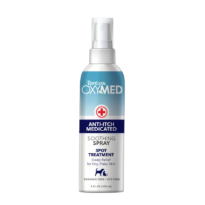 Tropiclean Oxi Med Anti Itch Medicated Soothing Spray 8oz