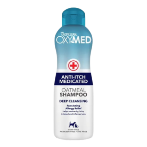 Tropiclean Shampoo Oxi Med Anti Itch Medicated Oatmeal 20oz