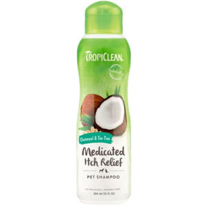 Tropiclean Shampoo Avena y Té de árbol 12oz (medicado)