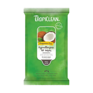 Tropiclean Pet Wipes Hypoallergenic 20U