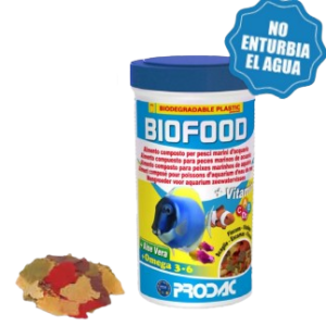 Alimento Para Peces Marinos - Biofood 50g