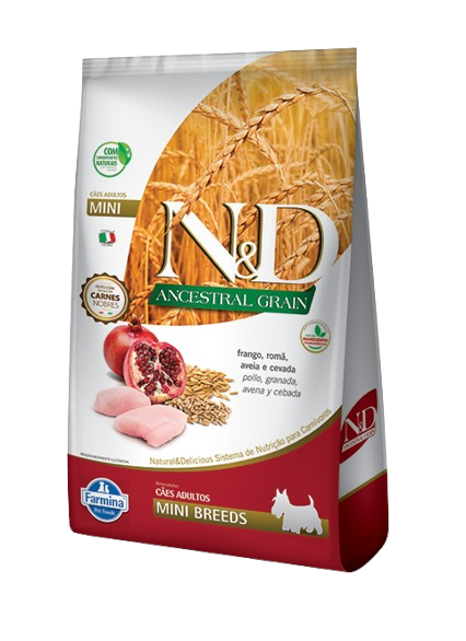 ND ANCESTRAL FRANGO ADULTO MINI 10KG