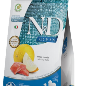 ND OCEAN ADULTO MEDIUM MAXI SALMON 10KG