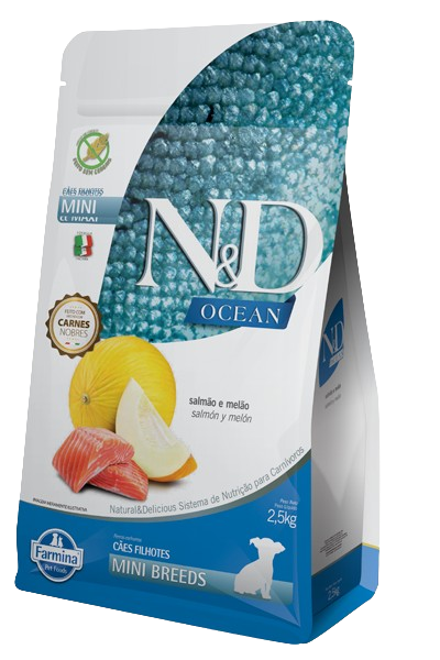 ND OCEAN PUPPY MINI SALMAO 2.5KG
