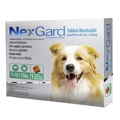 Nexgard 10.1-25kilos