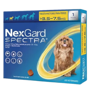 Nexgard Spectra 3.5-7.5kilos