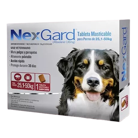 Nexgard 25.1-50kilos