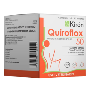 QUIROFLOX 50 10 TABS