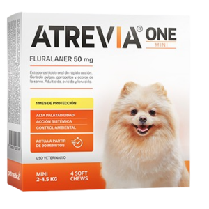 ATREVIA ONE MINI - 1 TABLETA / 2 a 4.5 kg