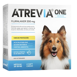 ATREVIA ONE MEDIUM - 1 TABLETA / 10 a 20 kg