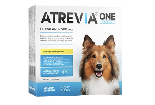 ATREVIA ONE MEDIUM - 1 TABLETA / 10 a 20 kg