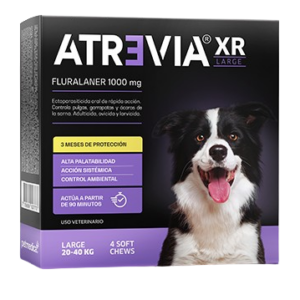 ATREVIA XR LARGE - 1 TABLETA /20 a 40 kg