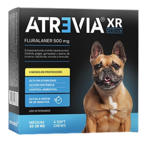 ATREVIA XR MEDIUM - 1 TABLETA / 10 a 20 kg