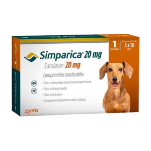 Simparica 5-10 kg Caja 3 Unidades