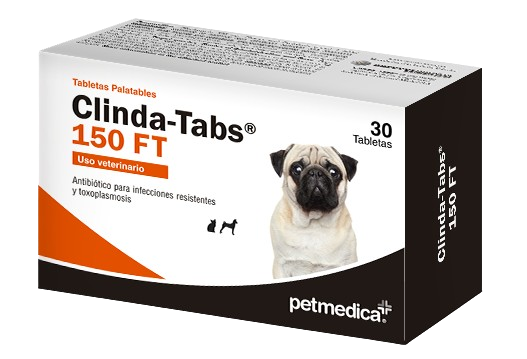 CLINDA-TABS 150mg (Caja 30 tabletas)