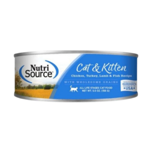 Nutri source Comida húmeda Gato-Pollo,cordero,pavo y pescado (lata) 156gr
