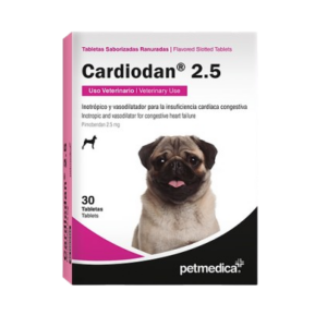 CARDIODAN - 2.5 (Caja 30 tabletas)