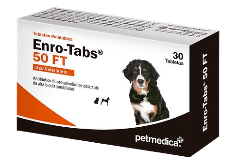 ENRO-TABS 50mg (Caja 30 tabletas)