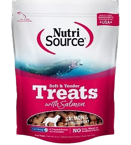 Nutri Source Galletas para Perro sabor Salmón 6oz