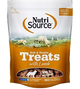 Nutri Source Galletas para Perro sabor Cordero 6oz