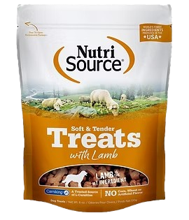 Nutri Source Galletas para Perro sabor Cordero 6oz