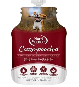 Nutri Source - Receta de caldo de hueso de res (come-pooch-a) 12oz