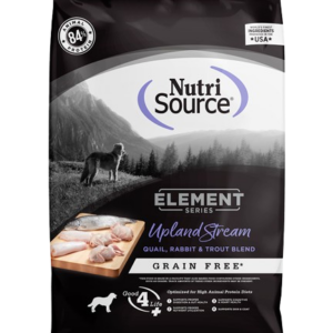 Nutri source ELEMENT SERIES UPLAND STREAM GRAIN FREE 12lbs