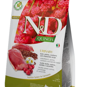 ND QUINOA FELINE ADULTO URINARY PATO 7.5KG