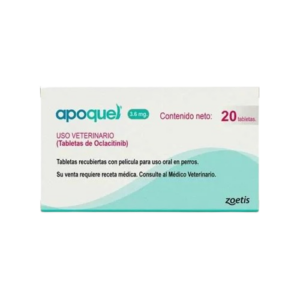 APOQUEL 3.6mg CAJA 20 TABLETAS