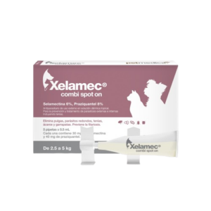 XELAMEC COMBI SPOT ON - Perros y Gatos  2.6-5kg (Unidad)