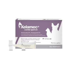 XELAMEC COMBI SPOT ON - Perros y Gatos  5.1-10kg (Caja 5 Pipetas)